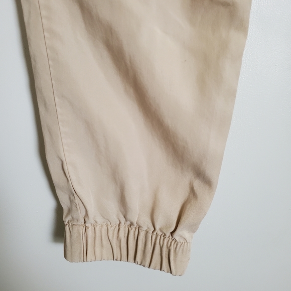 Banana Republic Tencel Cargo Jogger Pants Slacks Trouser Casual Elastic Waist - Picture 6 of 8